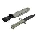 MP Trainings Knife/Bayonet M9 Green Kunststoff